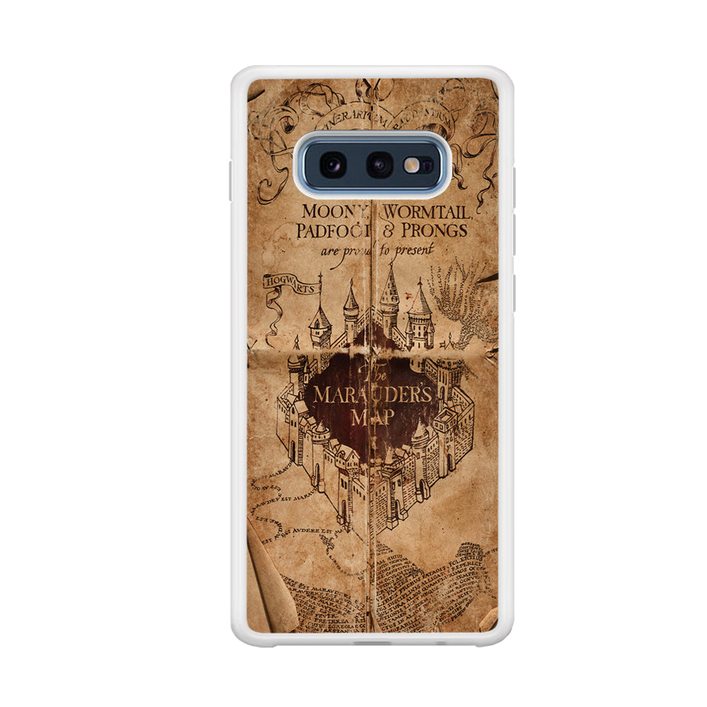 Harry Potter The Marauder's Map Samsung Galaxy S10E Case