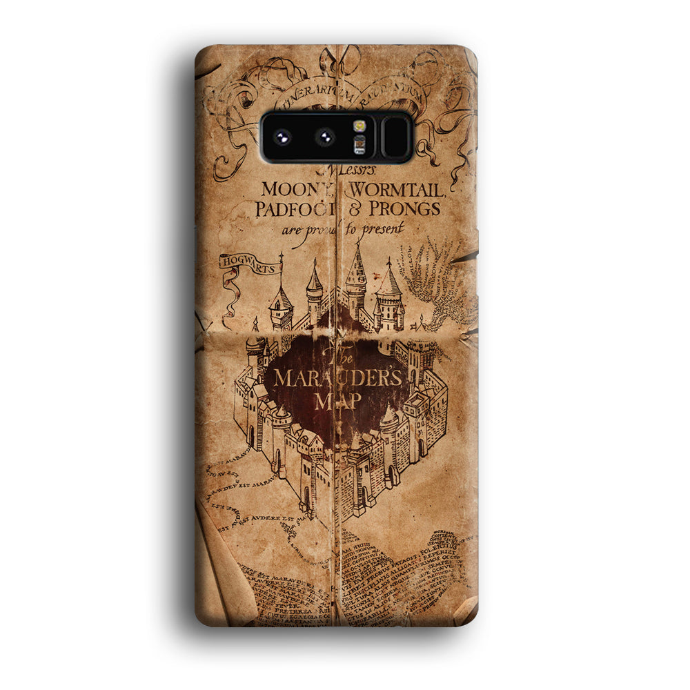 Harry Potter The Marauder's Map Samsung Galaxy Note 8 Case