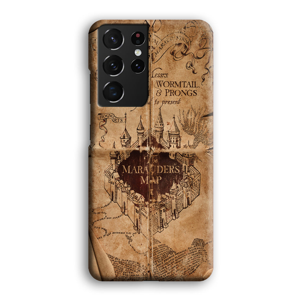 Harry Potter The Marauder's Map Samsung Galaxy S21 Ultra Case