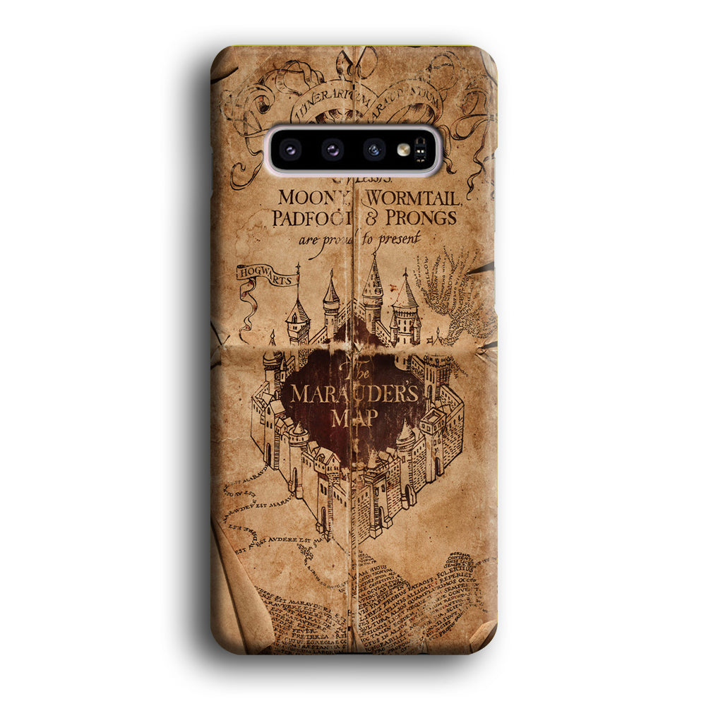 Harry Potter The Marauder's Map Samsung Galaxy S10 Plus Case