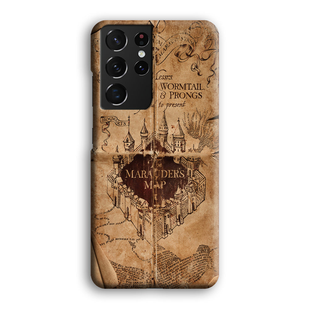 Harry Potter The Marauder's Map Samsung Galaxy S23 Ultra Case