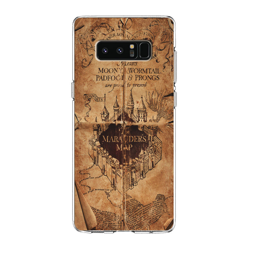 Harry Potter The Marauder's Map Samsung Galaxy Note 8 Case