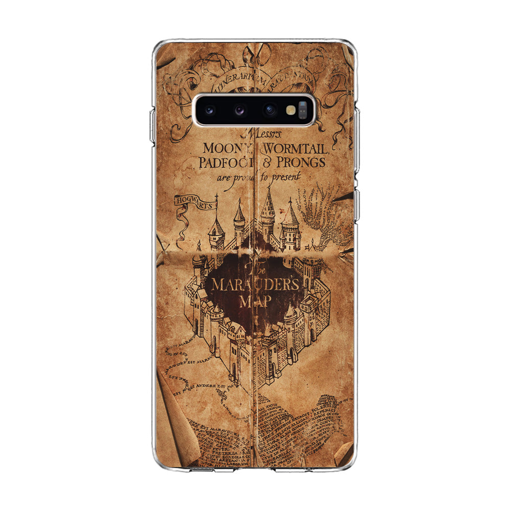 Harry Potter The Marauder's Map Samsung Galaxy S10 Case