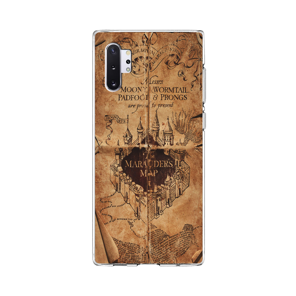 Harry Potter The Marauder's Map Samsung Galaxy Note 10 Plus Case