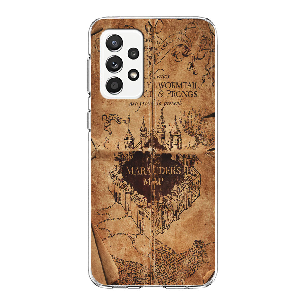 Harry Potter The Marauder's Map Samsung Galaxy A52 Case