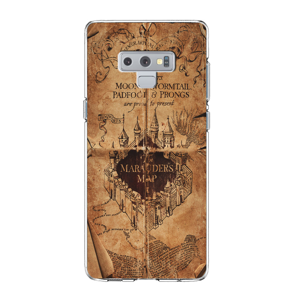 Harry Potter The Marauder's Map Samsung Galaxy Note 9 Case