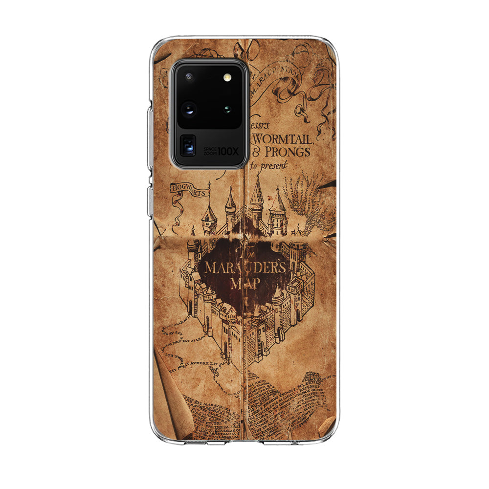 Harry Potter The Marauder's Map Samsung Galaxy S20 Ultra Case