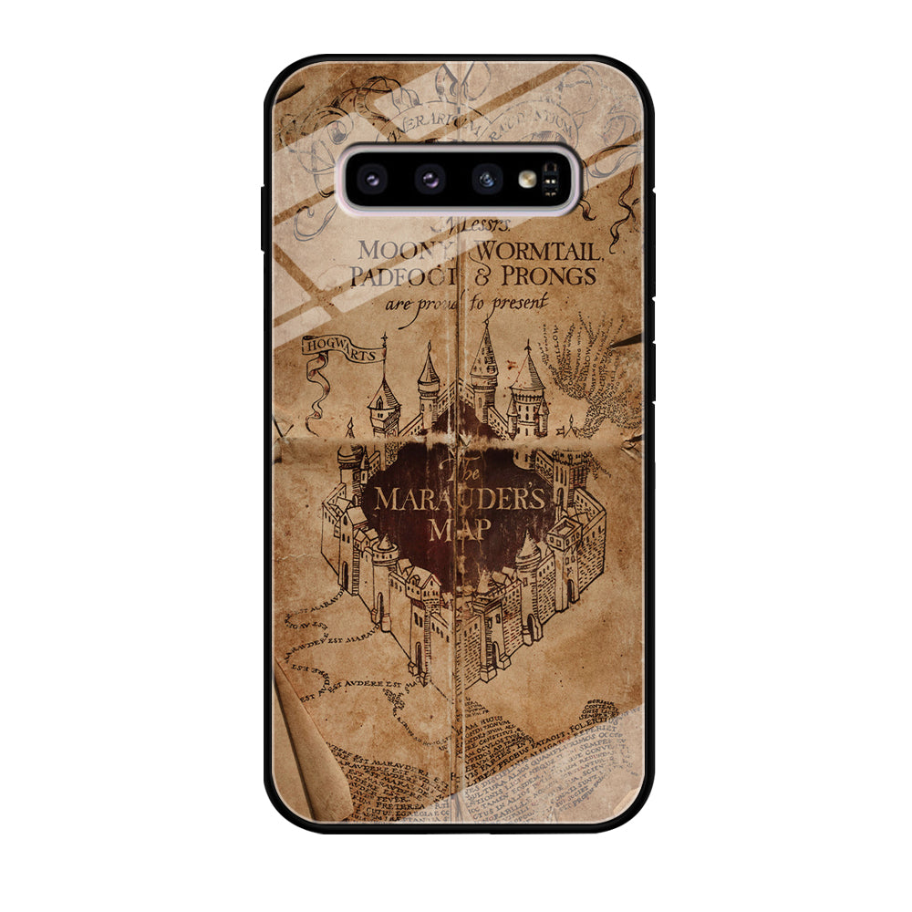 Harry Potter The Marauder's Map Samsung Galaxy S10 Plus Case