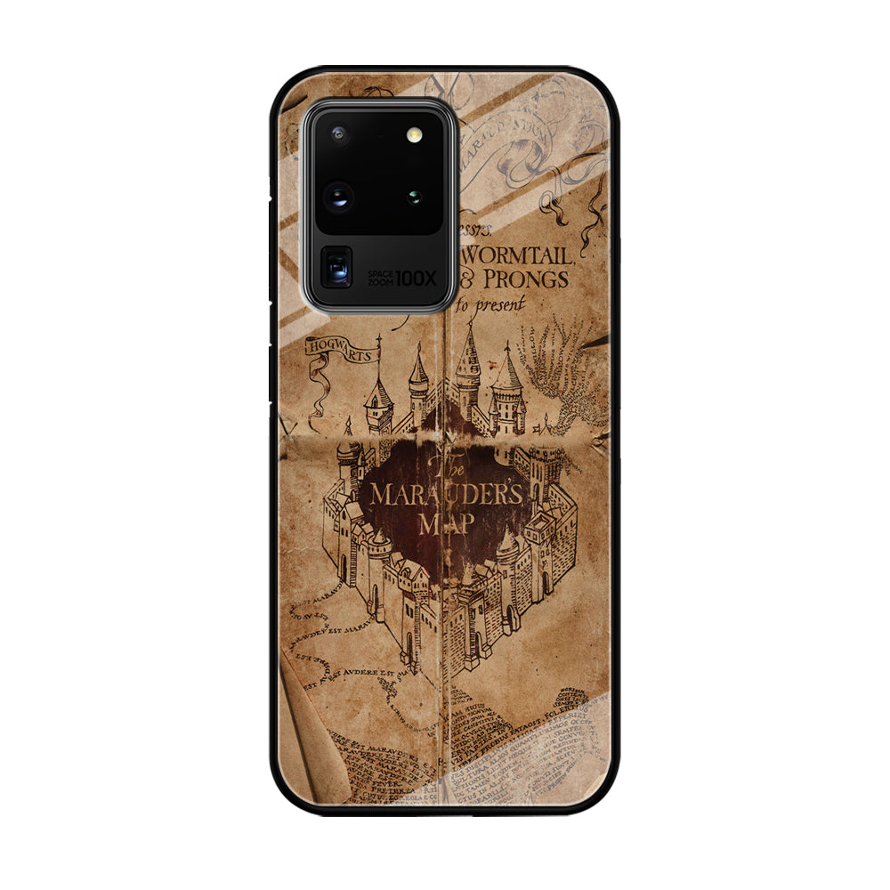 Harry Potter The Marauder's Map Samsung Galaxy S20 Ultra Case