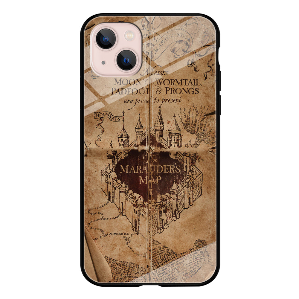 Harry Potter The Marauder's Map iPhone 14 Plus Case