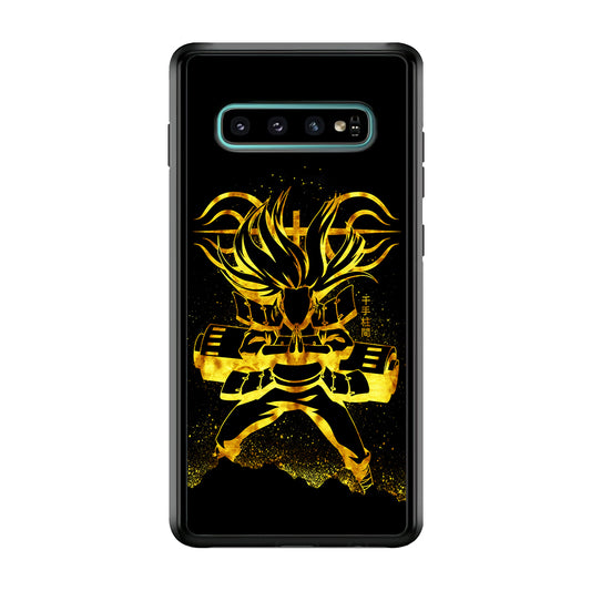 Hashirama Senju Gold Samsung Galaxy S10 Case