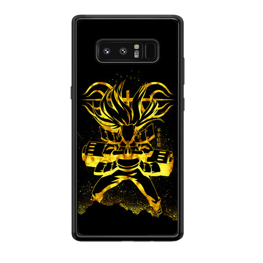 Hashirama Senju Gold Samsung Galaxy Note 8 Case