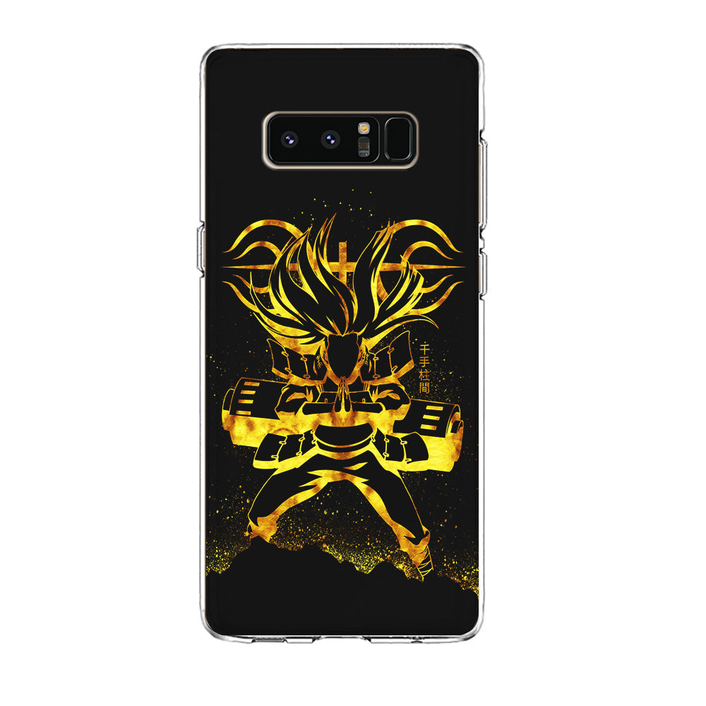 Hashirama Senju Gold Samsung Galaxy Note 8 Case