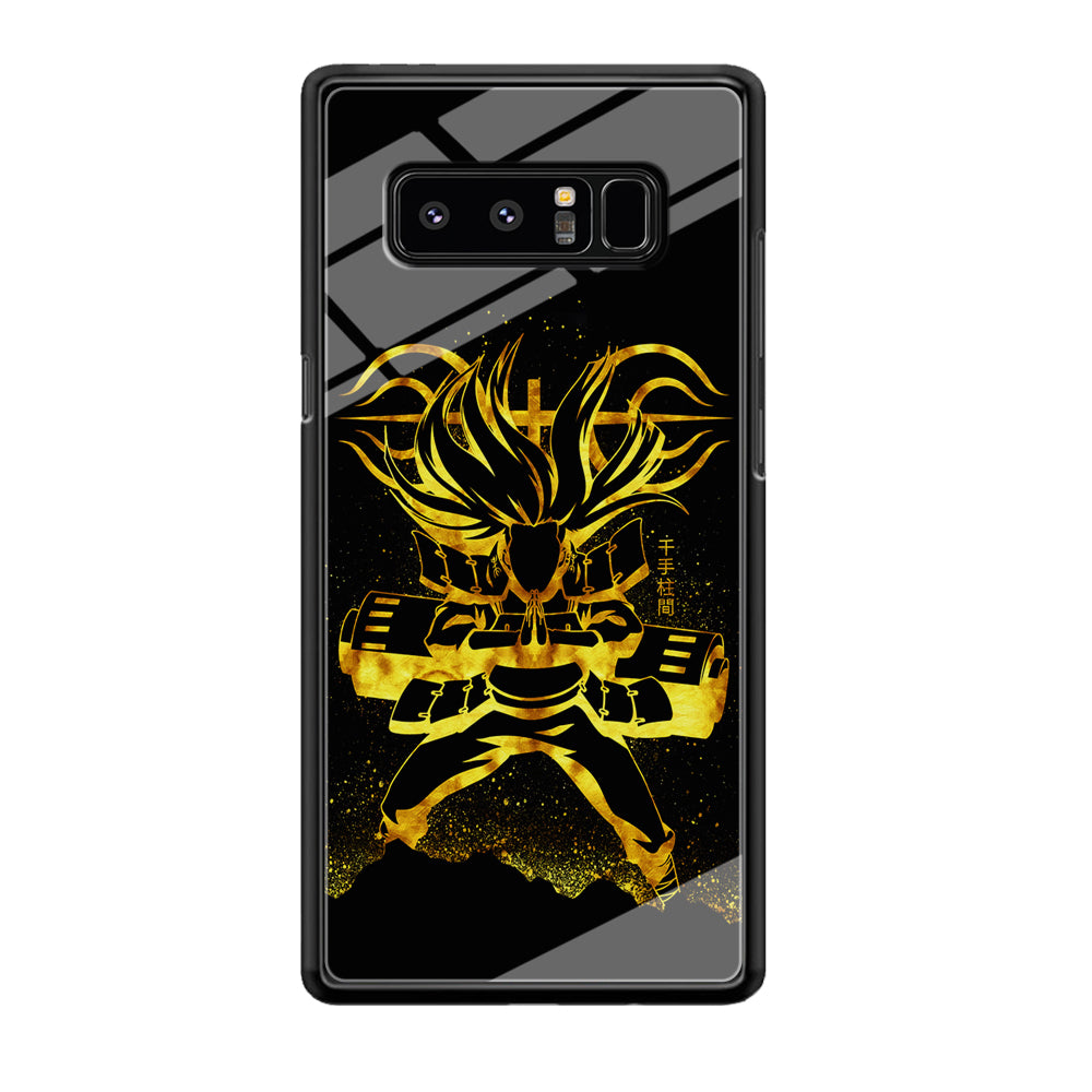 Hashirama Senju Gold Samsung Galaxy Note 8 Case