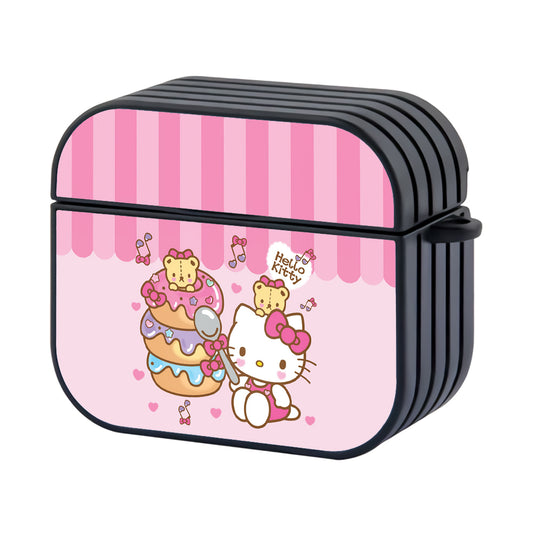 Hello Kitty Eating Donuts Apple Airpods 3 Case - AirPod Case - Altracase
