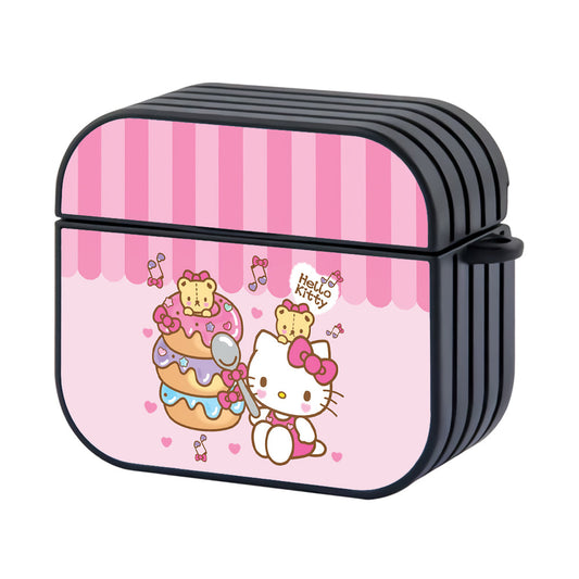 Hello Kitty Eating Donuts Apple AirPods 4 Case - AirPod Case - Altracase