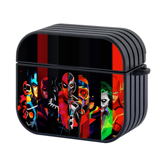 Heroes Comic Compilation Art Hard Plastic Case Cover For Apple AirPods 4 - AirPod Case - Altracase