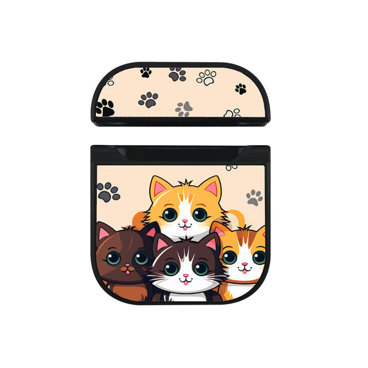 Hilarious Cartoon Cat Character Apple AirPods Case - Altracase