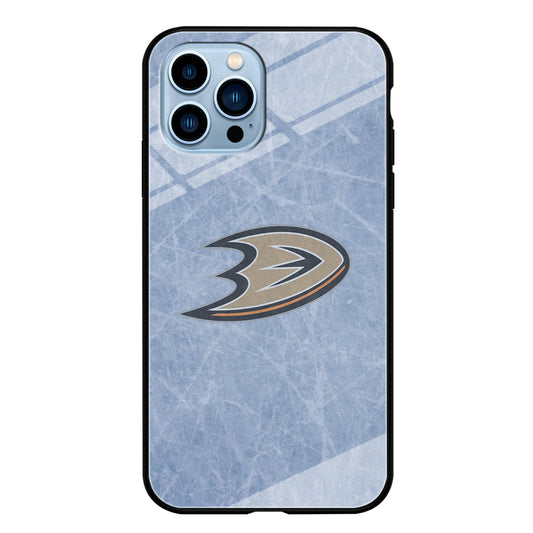 Hockey Anaheim Ducks NHL 001 iPhone 14 Pro Case-Phone Case-Tempered Glass Case-Altracase