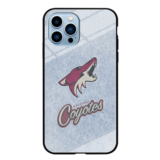 Hockey Arizona Coyotes NHL 002 iPhone 14 Pro Case-Phone Case-Tempered Glass Case-Altracase