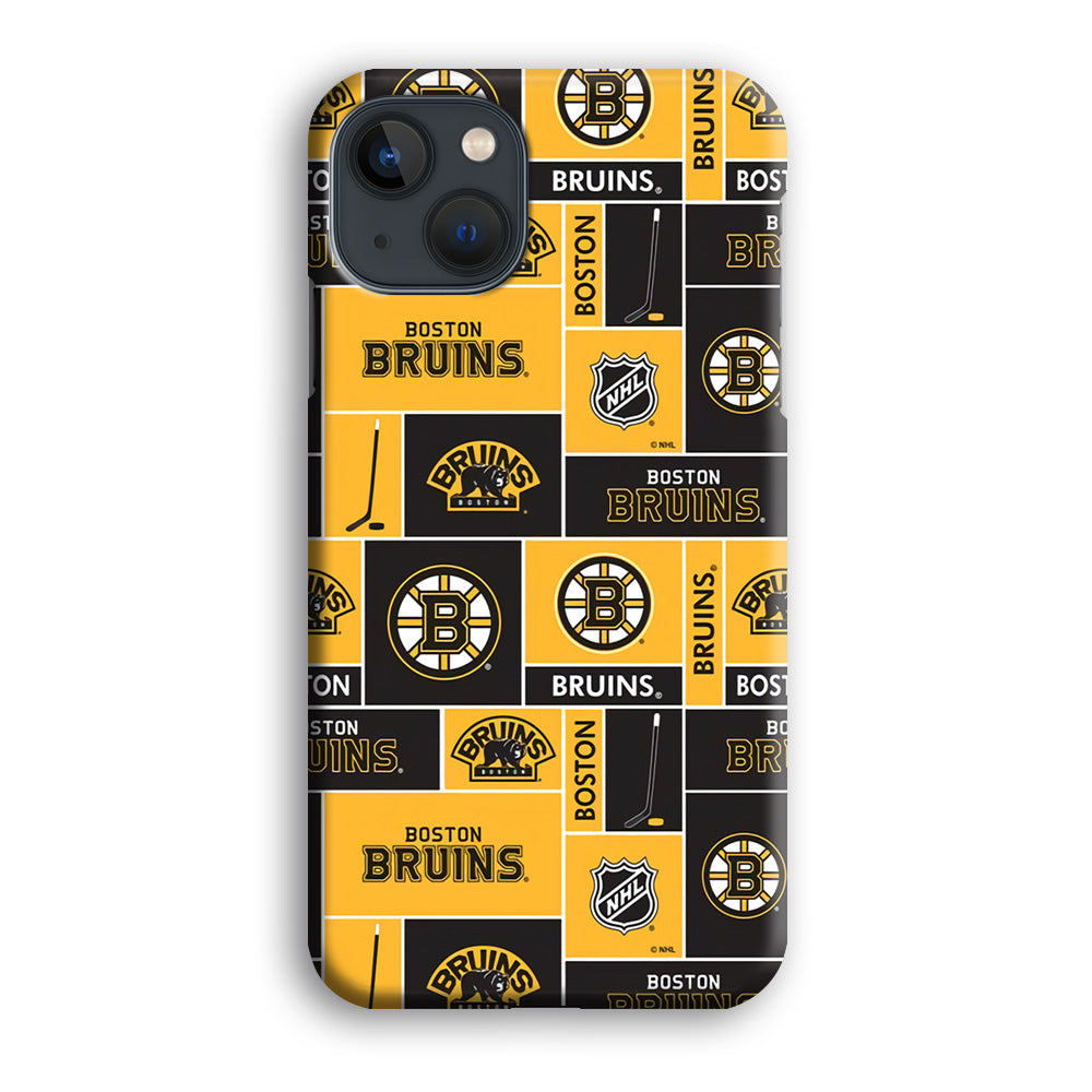 Hockey Boston Bruins NHL 001 iPhone 14 Plus Case