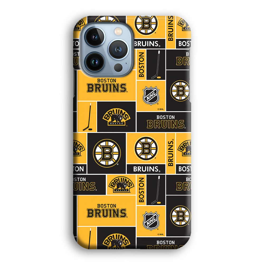 Hockey Boston Bruins NHL 001 iPhone 14 Pro Max Case