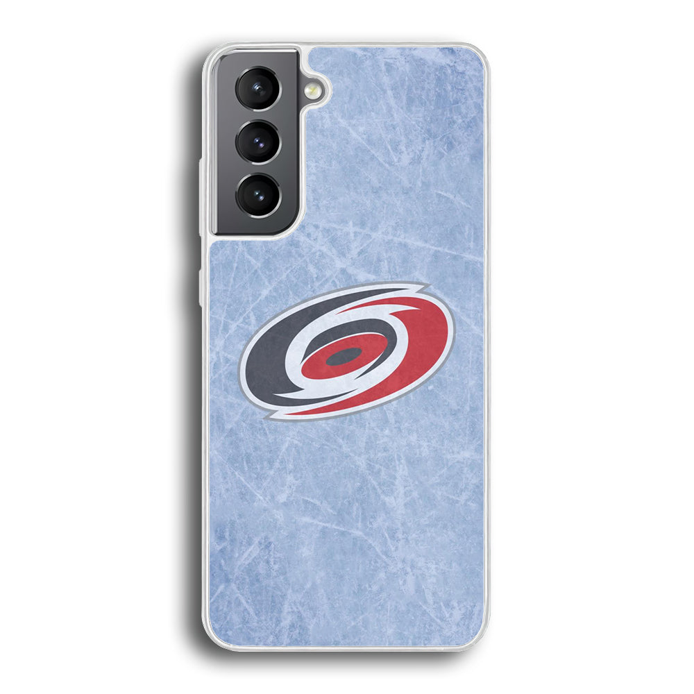 Hockey Carolina Hurricanes NHL 001 Samsung Galaxy S22 Plus Case-Phone Case-Rubber White (2D Case)-Altracase