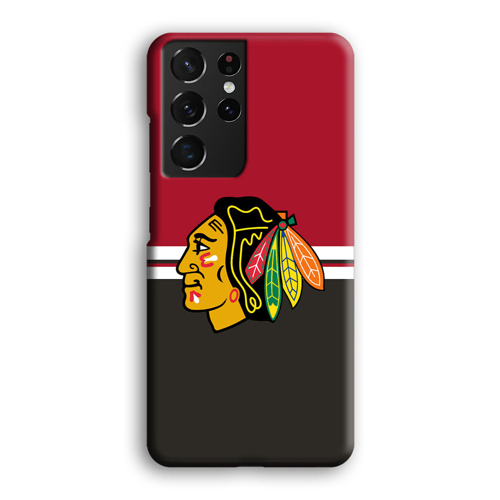 Hockey Chicago Blackhawks NHL 001 Samsung Galaxy S21 Ultra Case