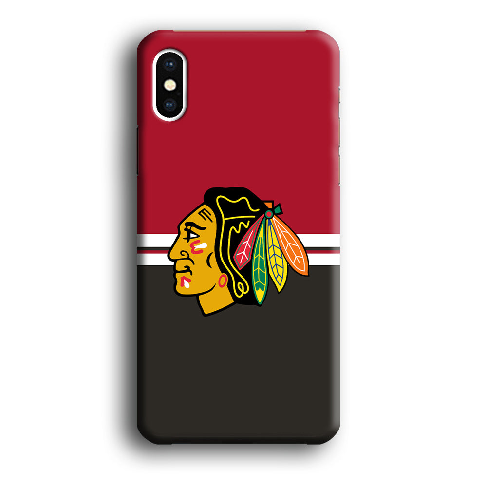 Hockey Chicago Blackhawks NHL 001 iPhone X Case