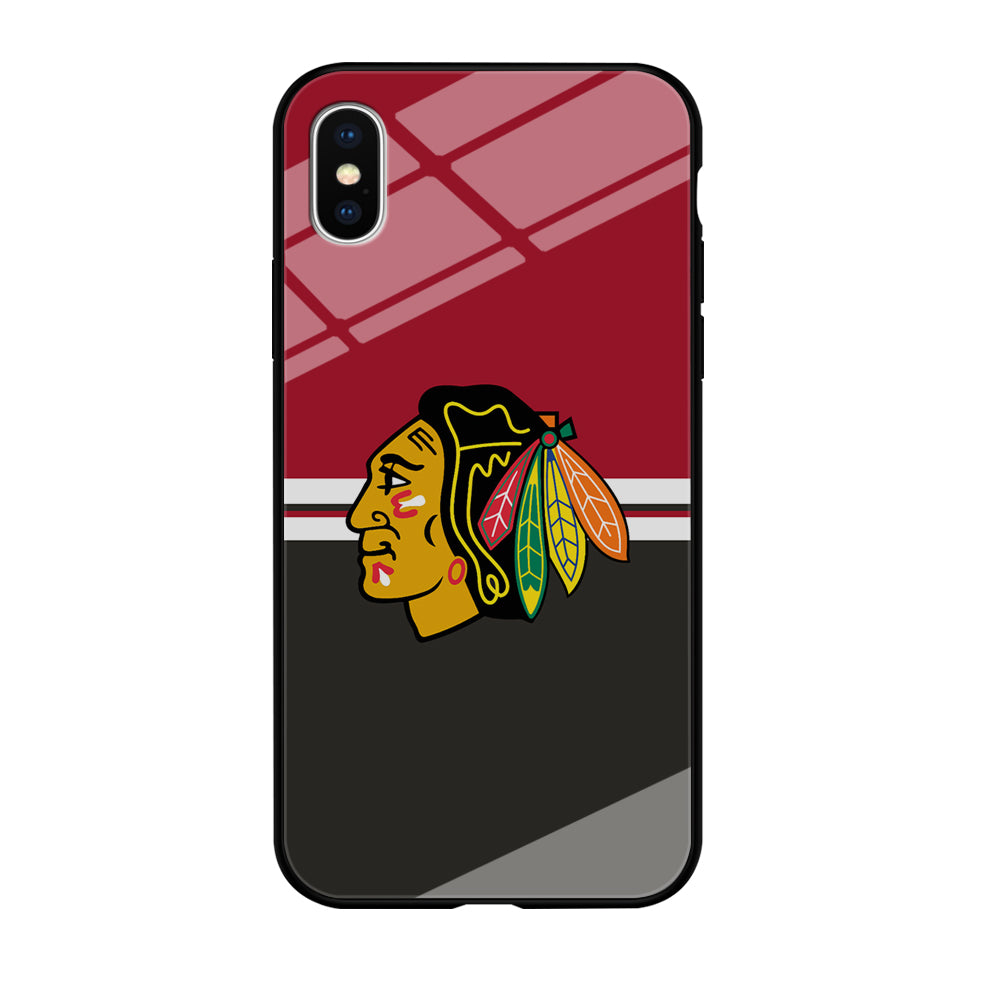 Hockey Chicago Blackhawks NHL 001 iPhone X Case