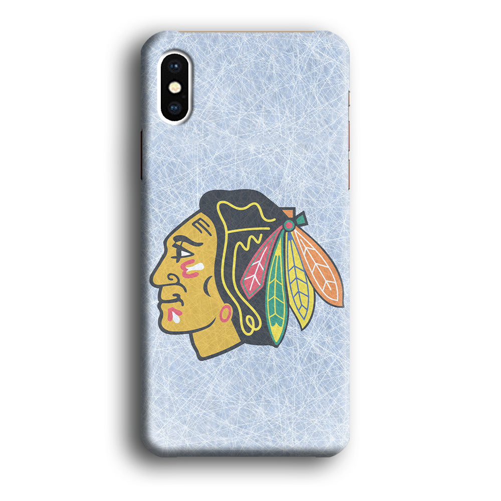 Hockey Chicago Blackhawks NHL 002 iPhone X Case