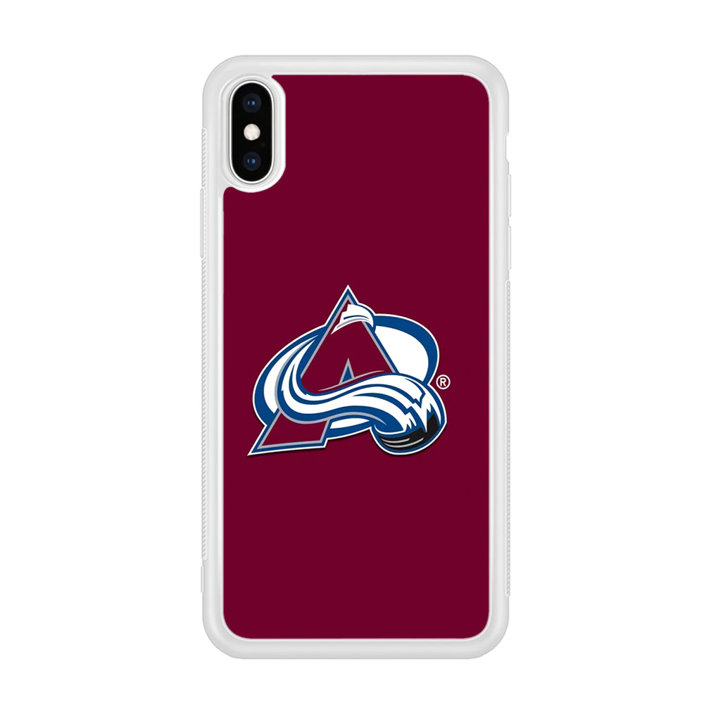 Hockey Colorado Avalanche NHL 001 iPhone X Case