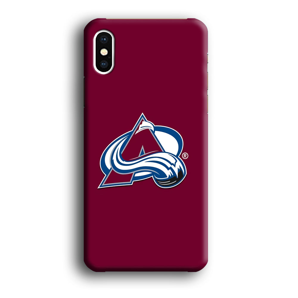 Hockey Colorado Avalanche NHL 001 iPhone X Case