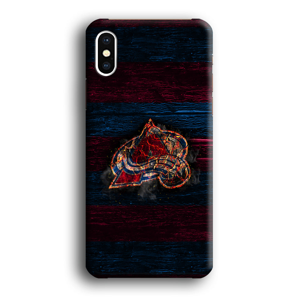 Hockey Colorado Avalanche NHL 002 iPhone X Case