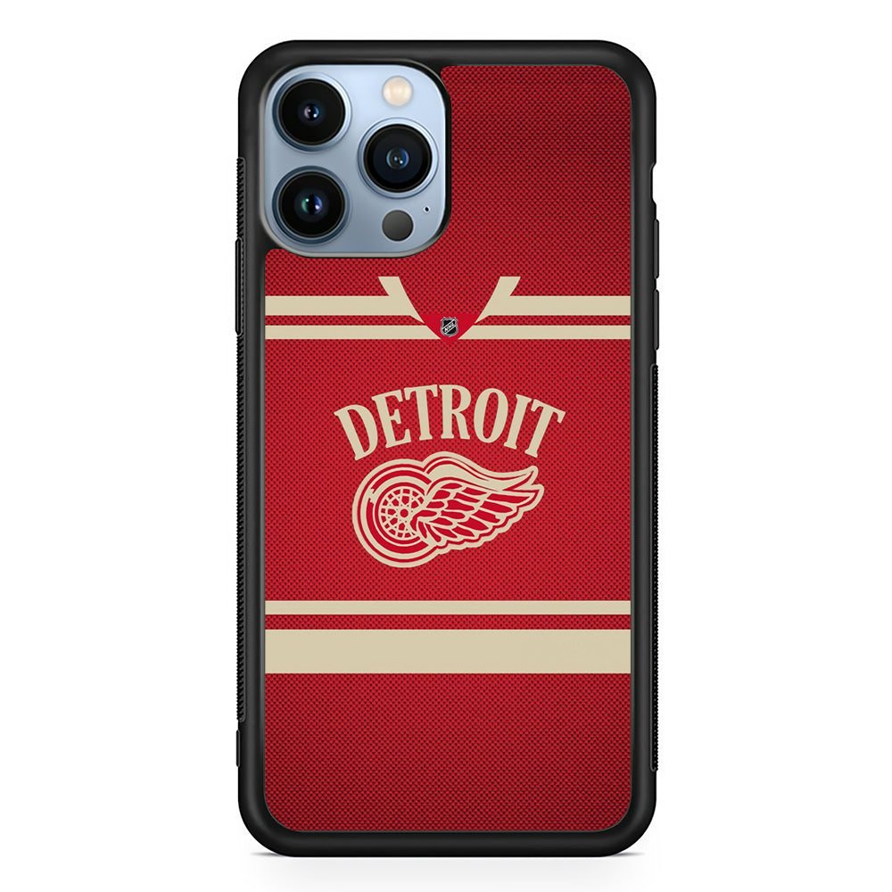 Hockey Detroit Red Wings NHL 002 iPhone 14 Pro Max Case