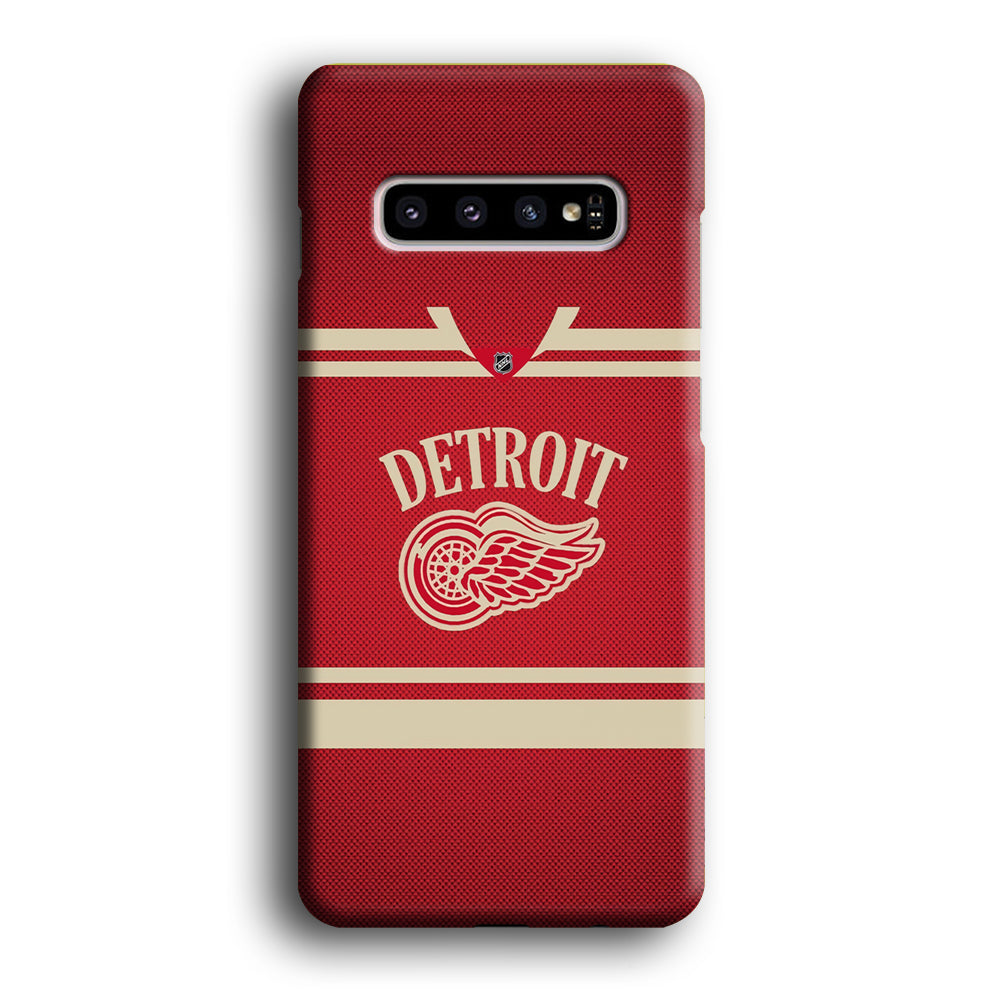 Hockey Detroit Red Wings NHL 002 Samsung Galaxy S10 Plus Case