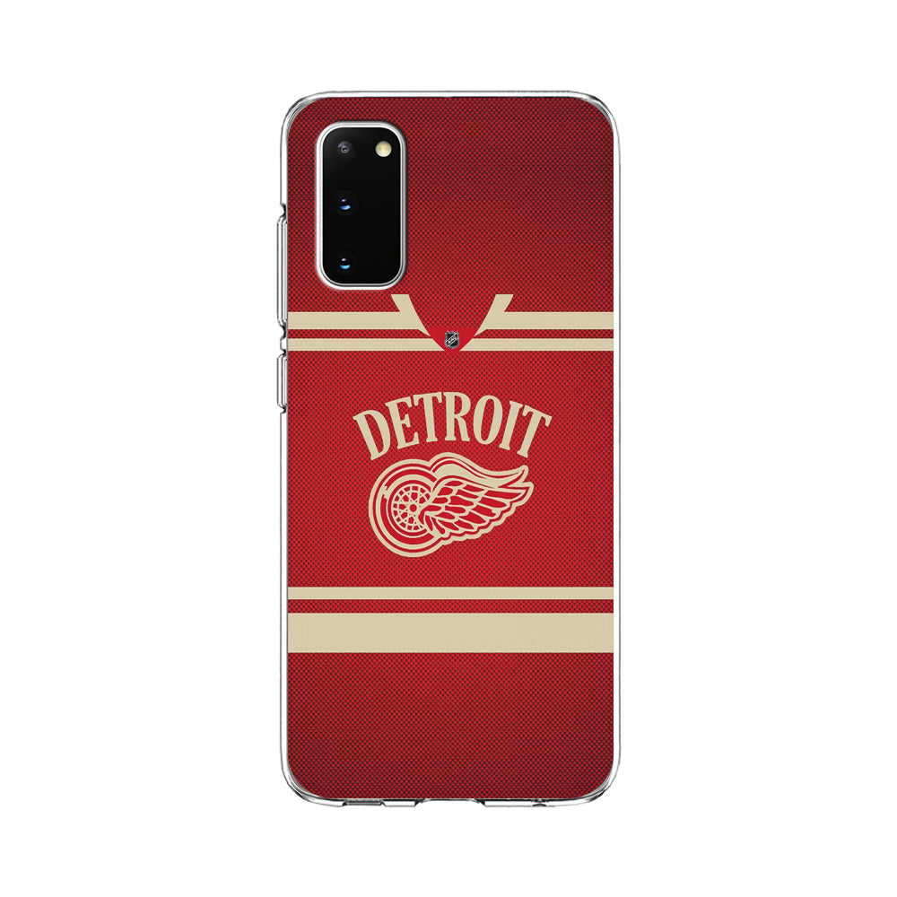 Hockey Detroit Red Wings NHL 002 Samsung Galaxy S20 Case