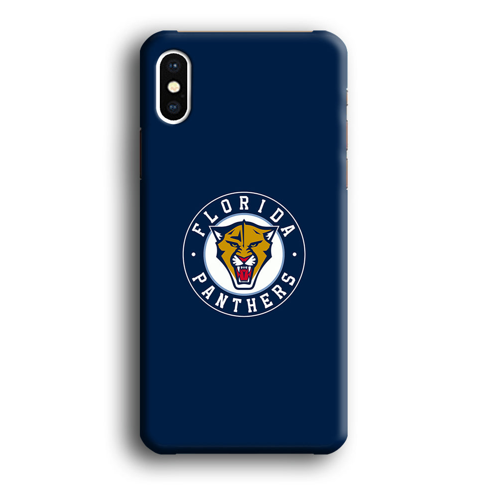 Hockey Florida Panthers NHL 001 iPhone Xs Case