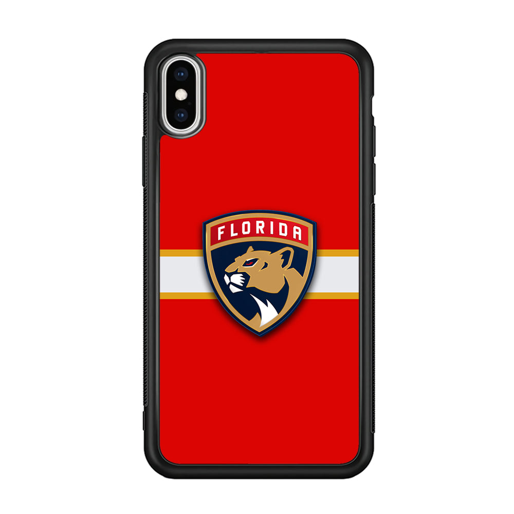 Hockey Florida Panthers NHL 002 iPhone Xs Max Case