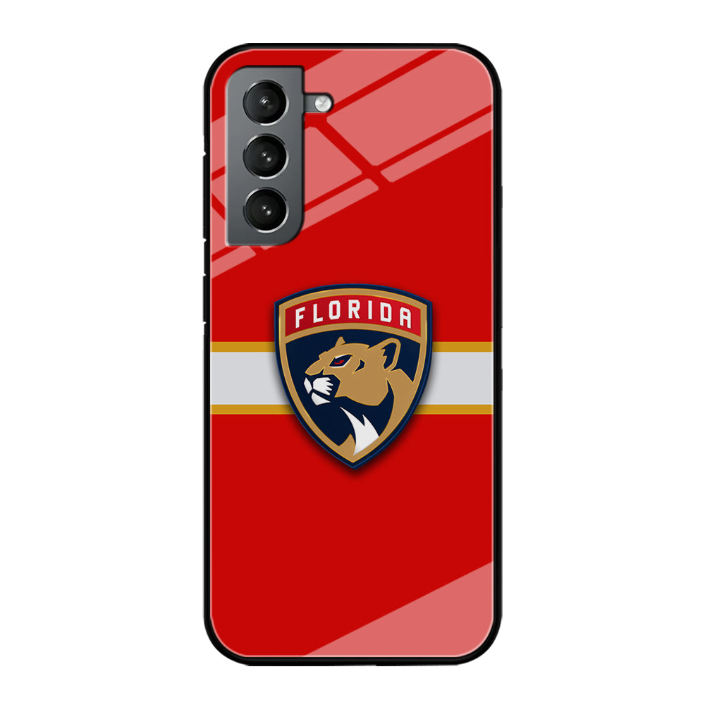 Hockey Florida Panthers NHL 002 Samsung Galaxy S21 Plus Case-Phone Case-Tempered Glass Case-Altracase