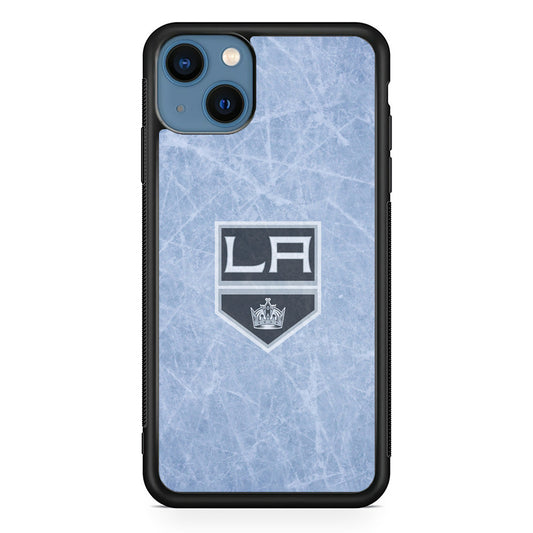 Hockey Los Angeles Kings NHL 001 iPhone 14 Plus Case-Phone Case-Rubber Black (2D Case)-Altracase