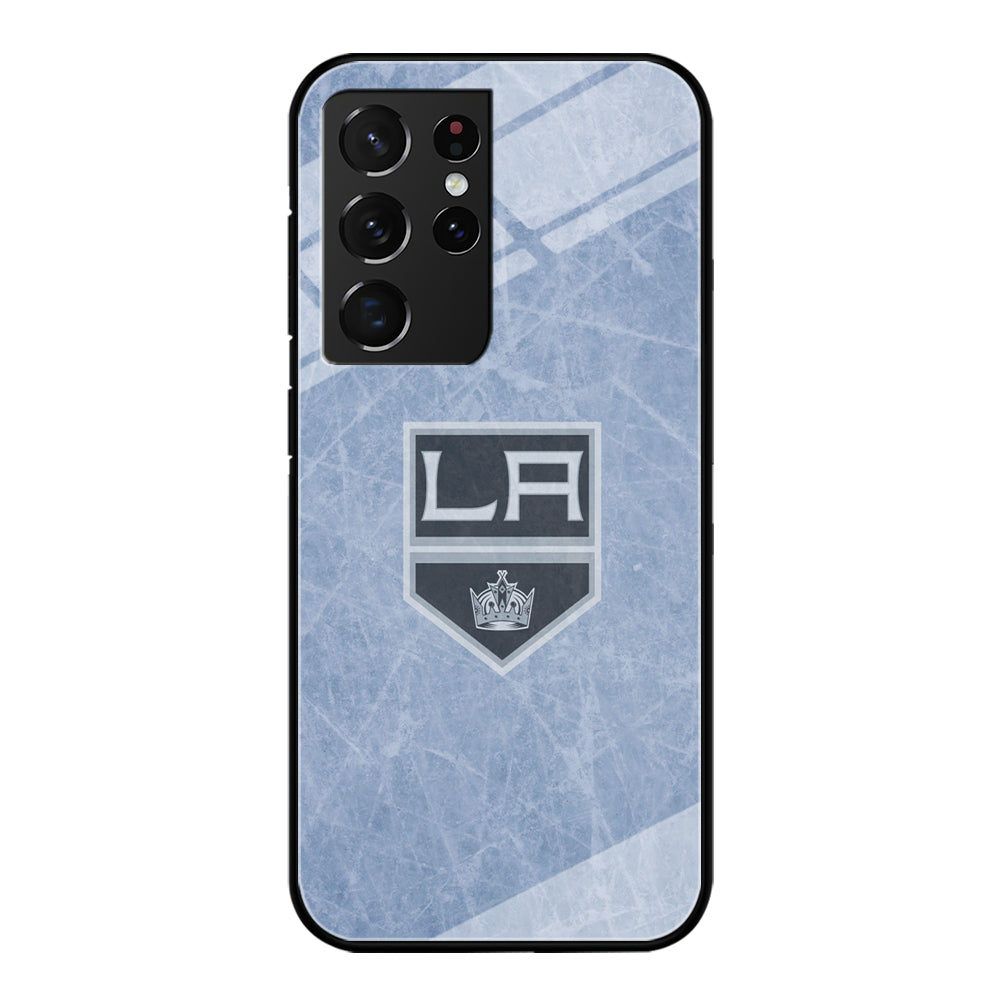 Hockey Los Angeles Kings NHL 001 Samsung Galaxy S21 Ultra Case-Phone Case-Tempered Glass Case-Altracase