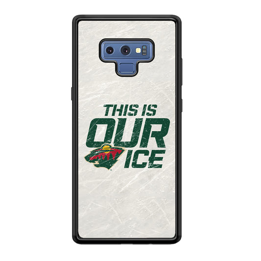 Hockey Minnesota Wild NHL 001 Samsung Galaxy Note 9 Case