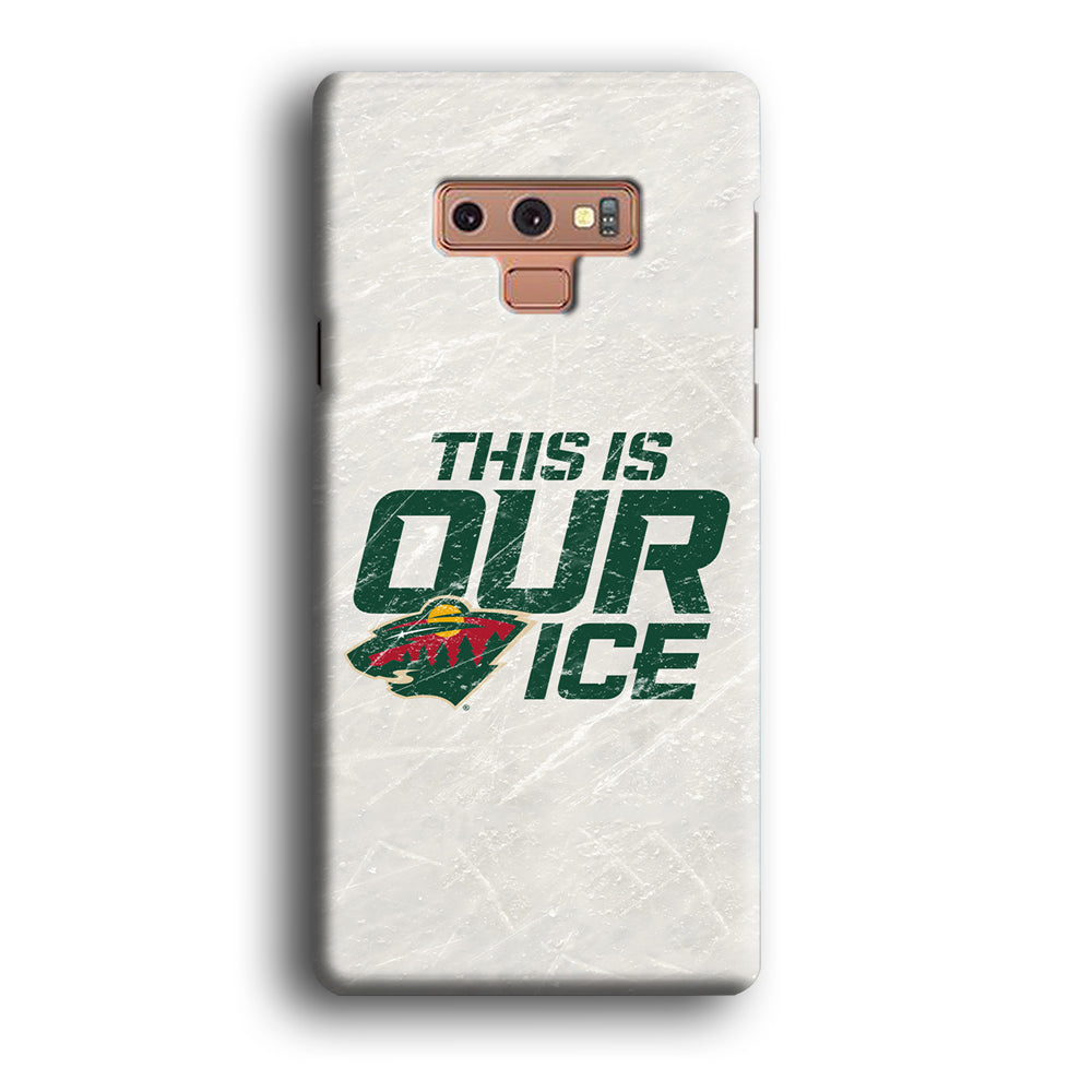 Hockey Minnesota Wild NHL 001 Samsung Galaxy Note 9 Case