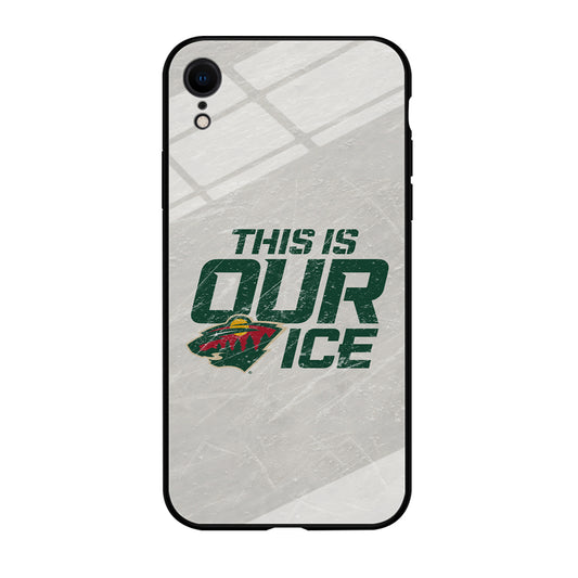 Hockey Minnesota Wild NHL 001 iPhone XR Case