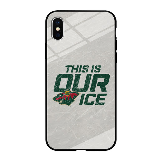 Hockey Minnesota Wild NHL 001 iPhone Xs Case