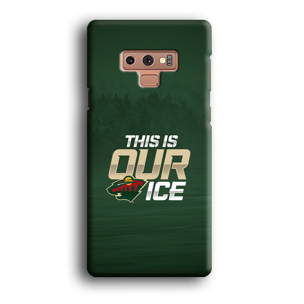 Hockey Minnesota Wild NHL 002 Samsung Galaxy Note 9 Case