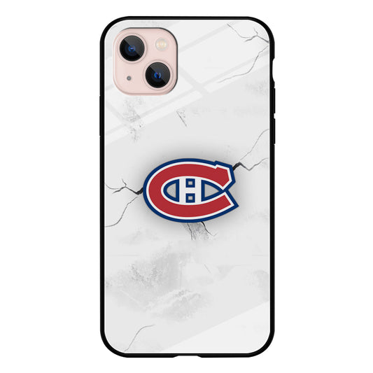 Hockey Montréal Canadiens NHL 001 iPhone 14 Case-Phone Case-Tempered Glass Case-Altracase