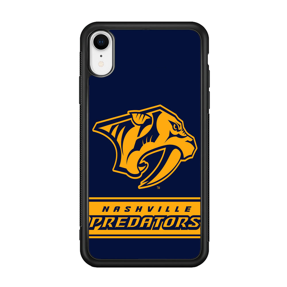 Hockey Nashville Predators NHL 001 iPhone XR Case