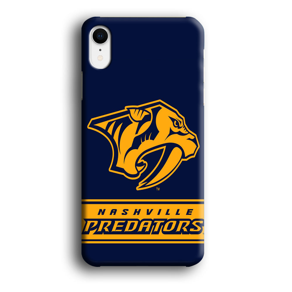 Hockey Nashville Predators NHL 001 iPhone XR Case